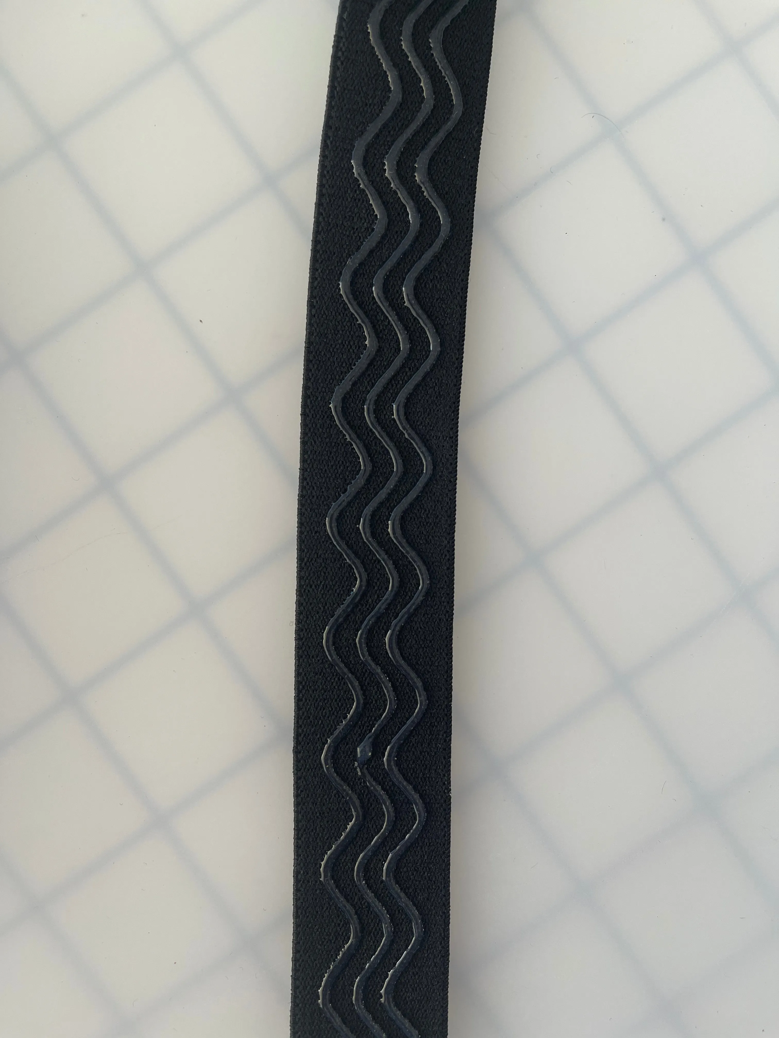 1” Wide Silicone Backed Elastic