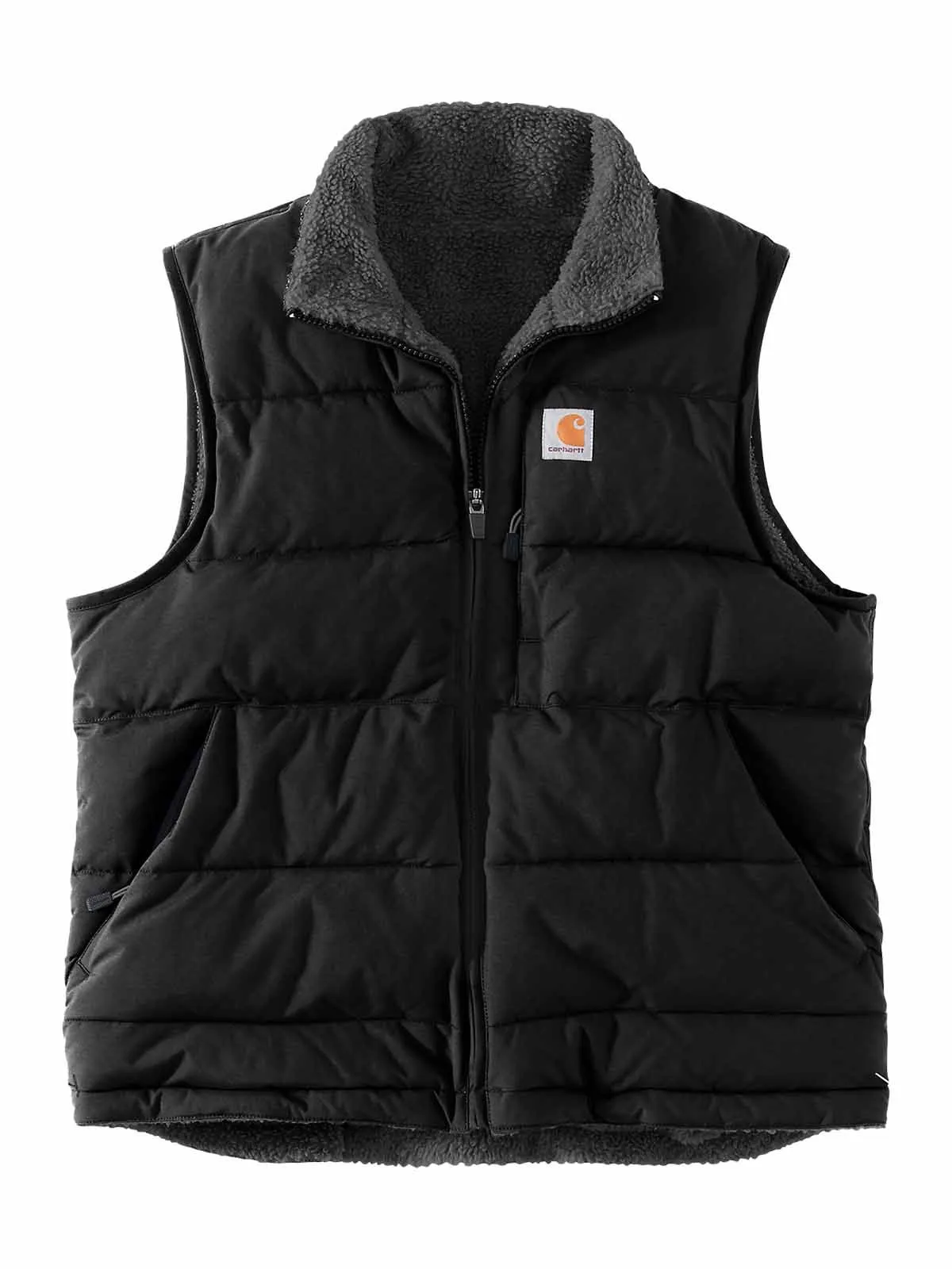 105607&#x20;Women&#x27;s&#x20;Work&#x20;Vest&#x20;Reversible&#x20;Montana&#x20;Sherpa&#x20;-&#x20;Carhartt