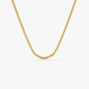 14k Gold 2.25MM Rope Chain