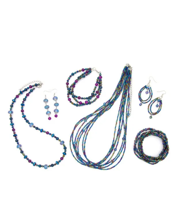 1840  Pc. Shimmer Bead Collection