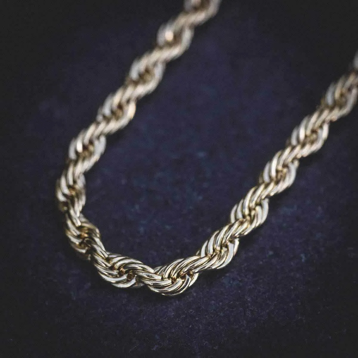 18k Vermeil Rope Chain (4mm)