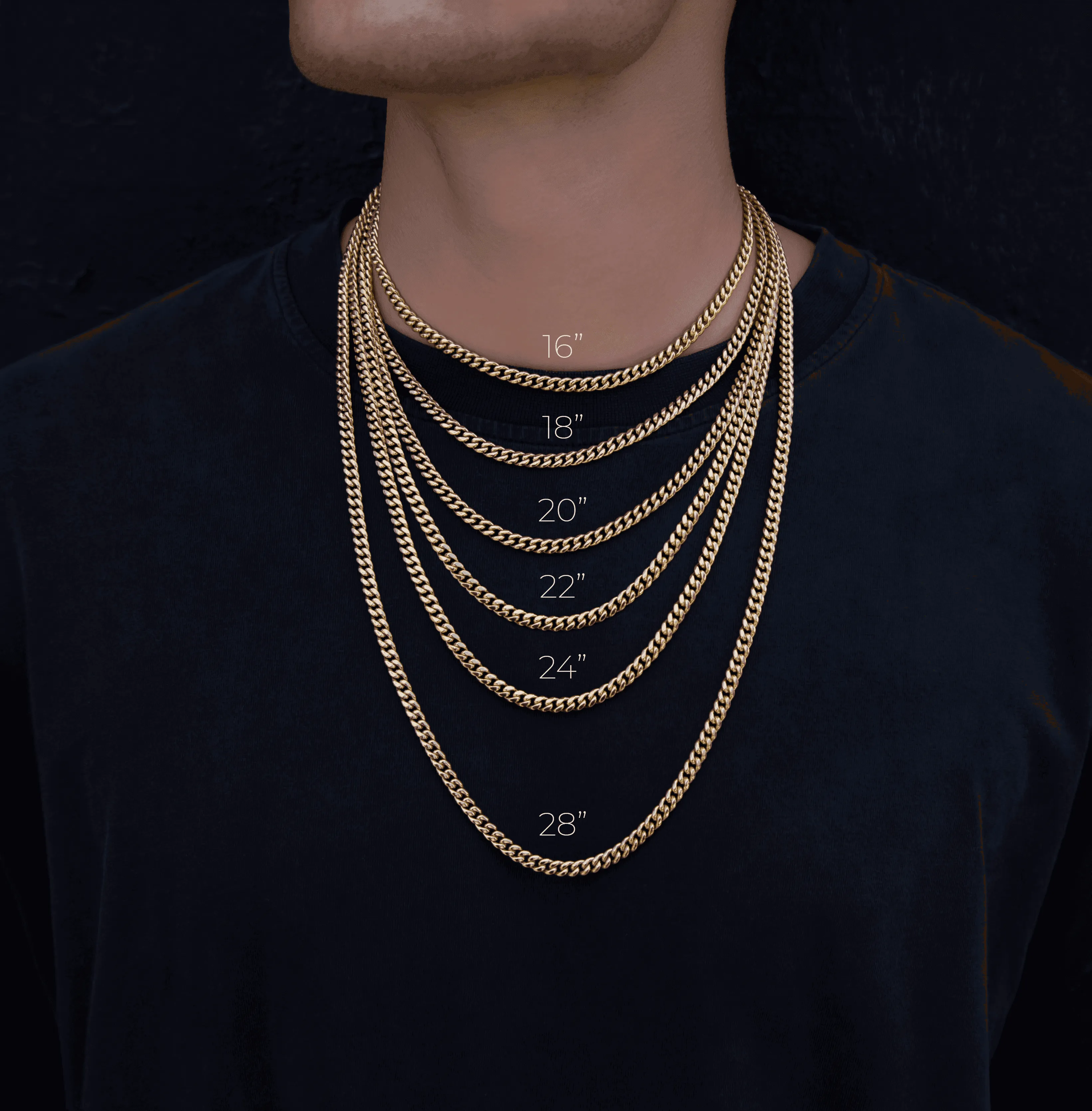 18k Vermeil Rope Chain (4mm)