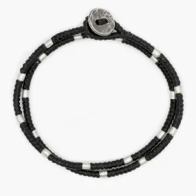 3mm "Jalisco" Braided Bracelet (Black)