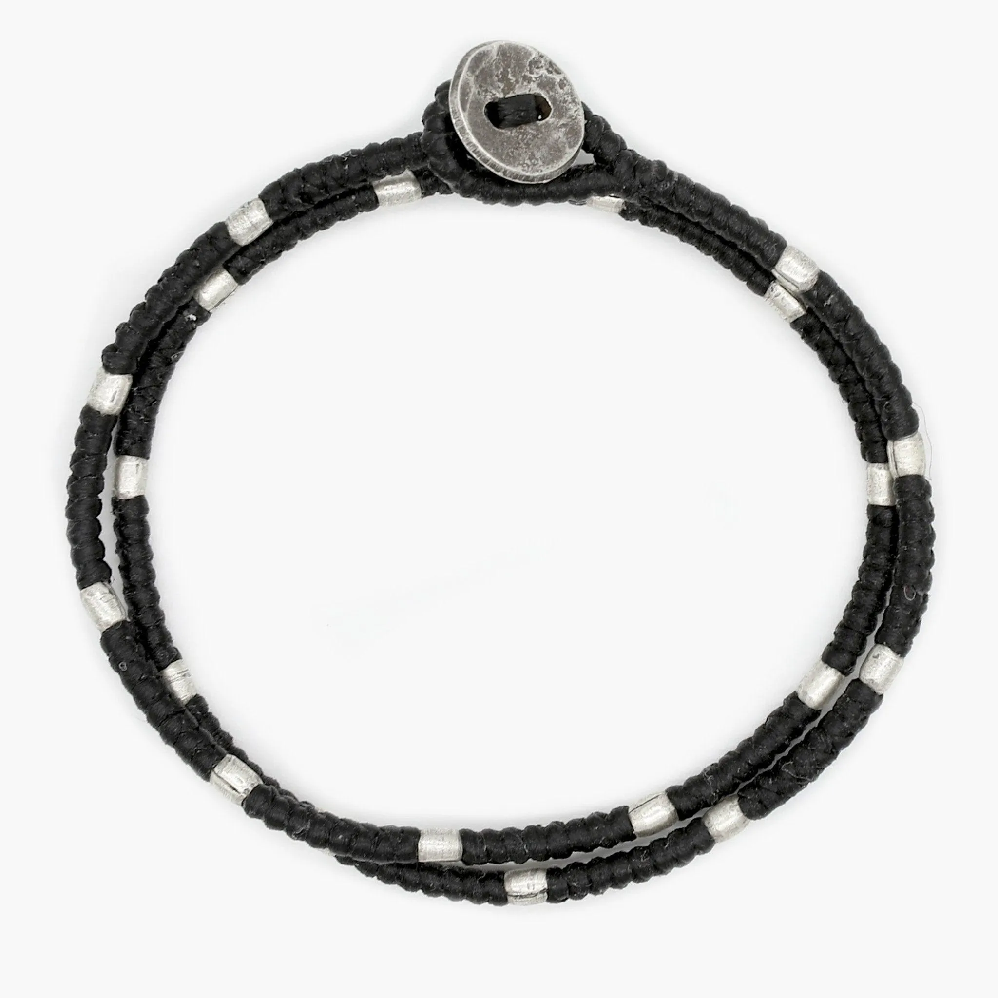 3mm "Jalisco" Braided Bracelet (Black)