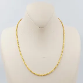 45cm Medium Thickness Rope Chain