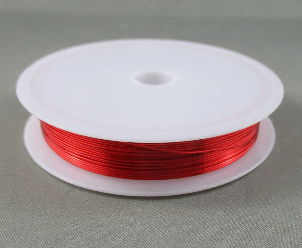 50% OFF!! Enamel Coated Copper Wire 24ga (0.5mm) Various Colors