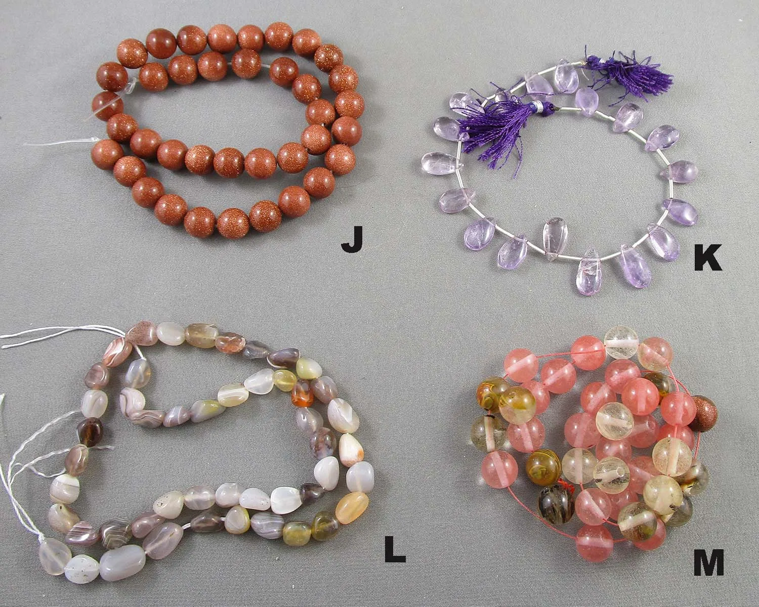 50% OFF!  Gemstone & Glass Beads - Drop 8