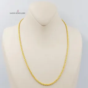 50cm  Medium Thickness Rope Chain