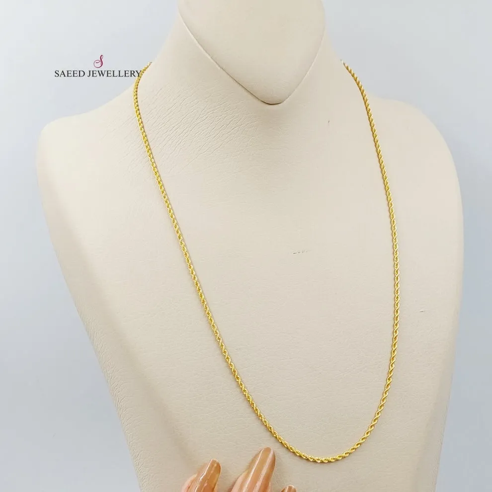 50cm Thin Rope Chain