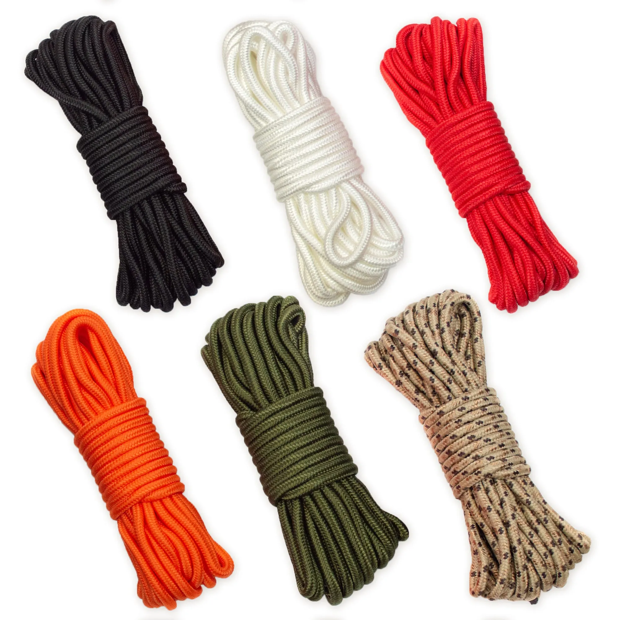 9mm x 50' Nylon Braided Rope