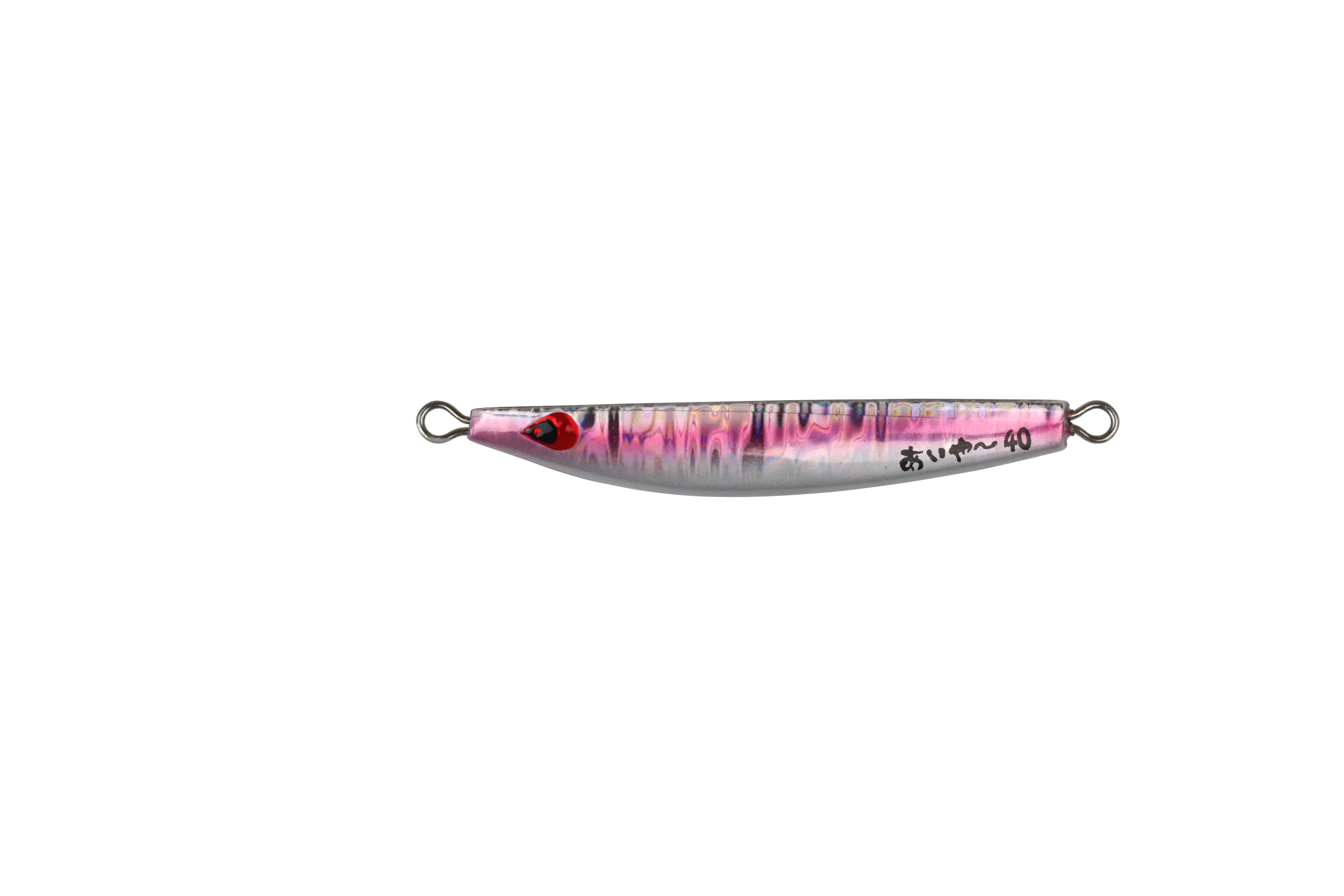 AIYA JIG MINI SILVER RED LINE