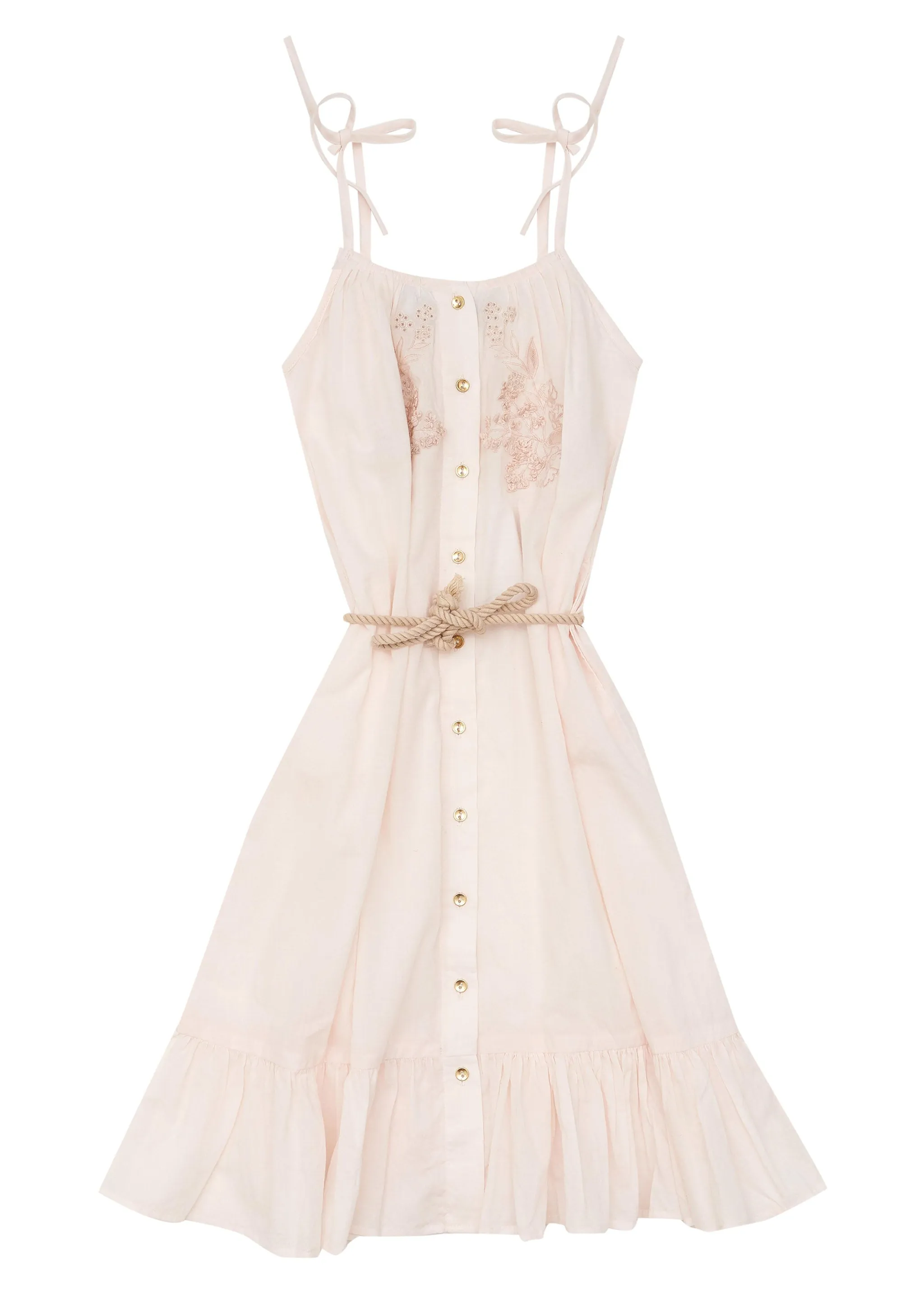 Alessandra Dress-Rose Quarts