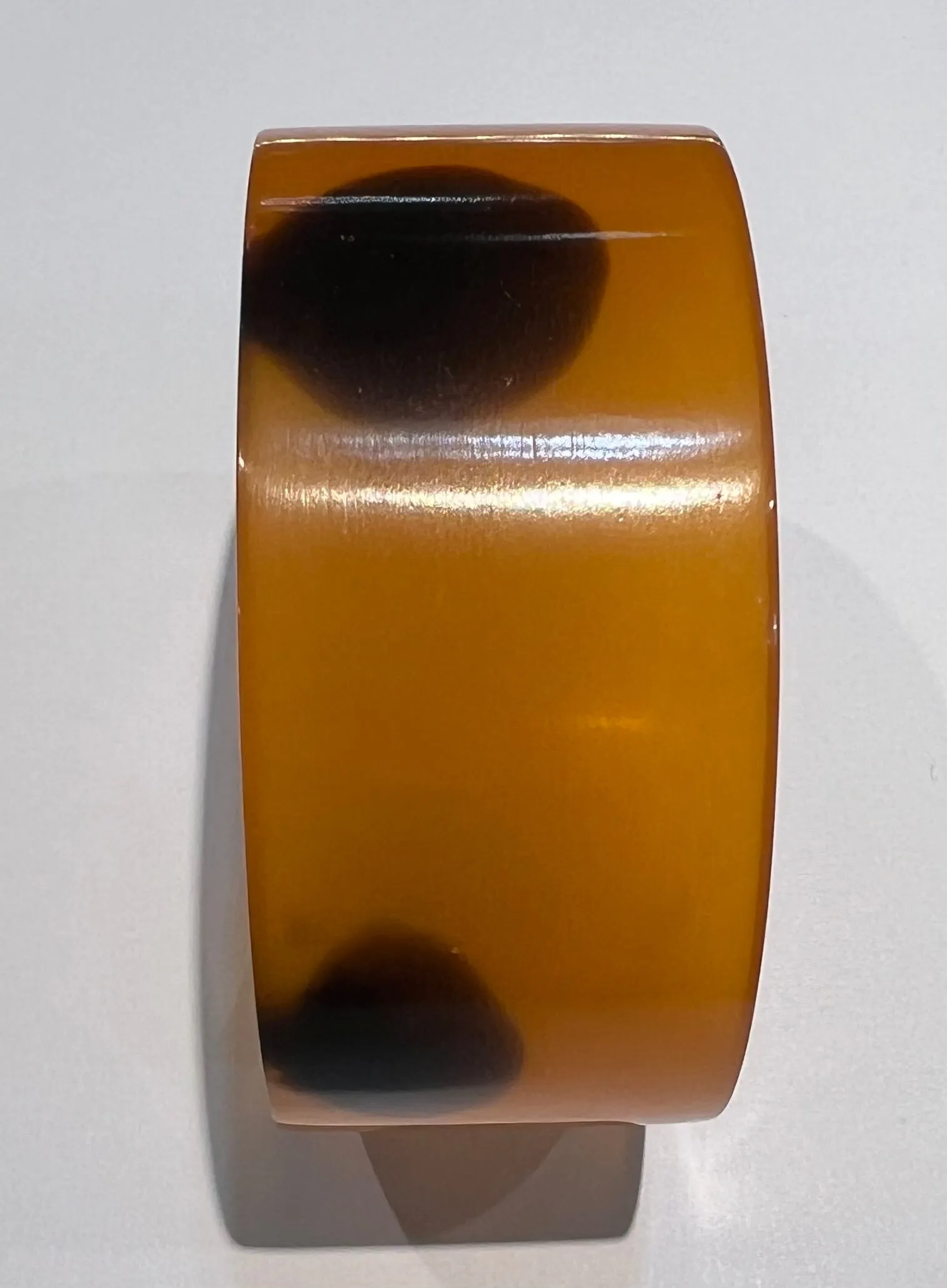 Amber Flat Copal Bangle