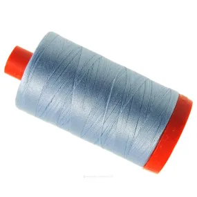 Aurifil 50 WT Cotton Mako Large Spool Thread Light Robins Egg