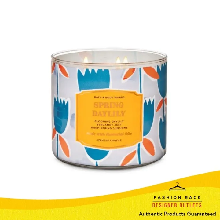 Bath & Body Works Spring Day Lily 3-Wick Candle 411Ml