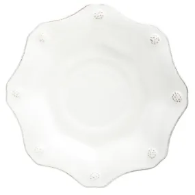 Berry & Thread White Scallop Saucer