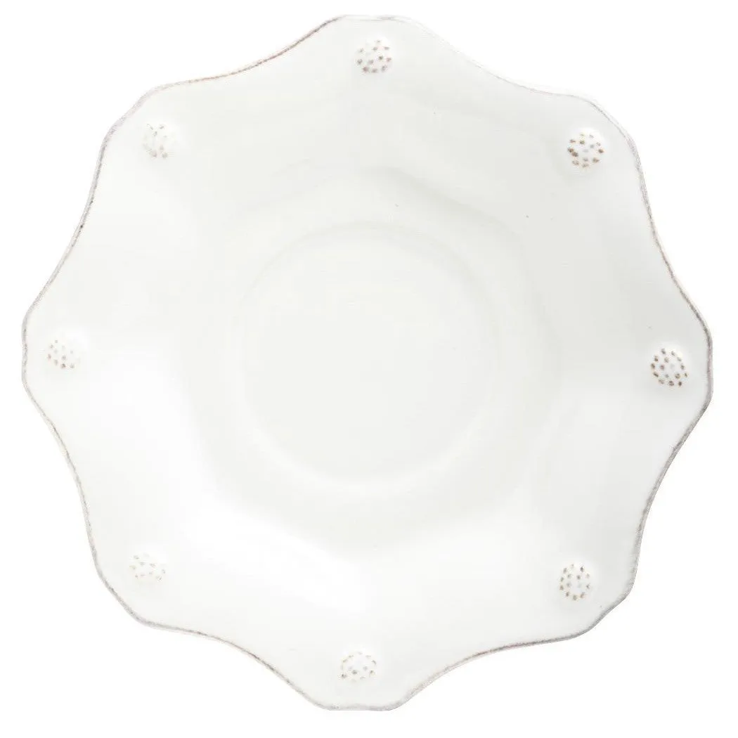 Berry & Thread White Scallop Saucer