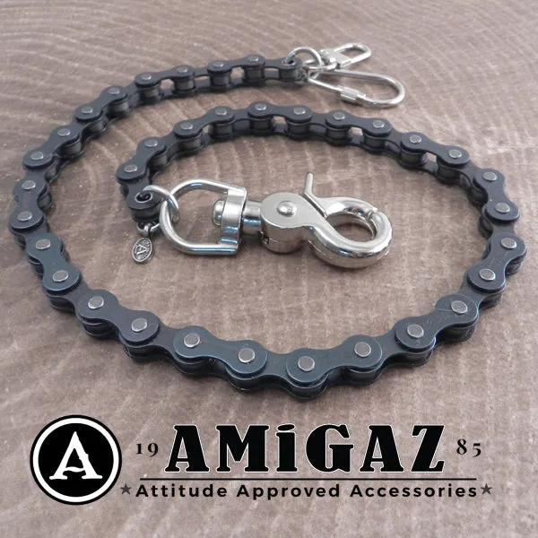 Bike Chain Bracelet Black