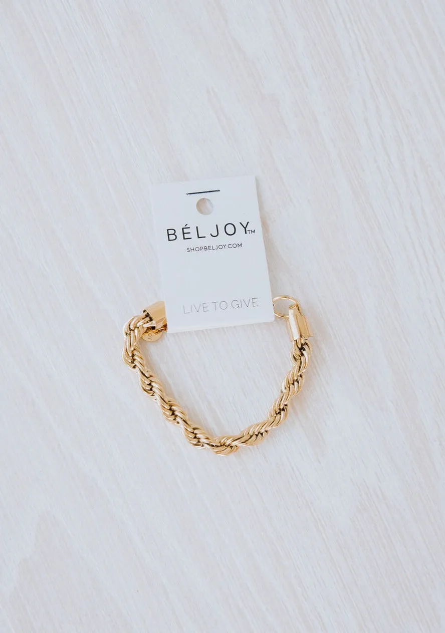 Blossom Rope Chain Bracelet