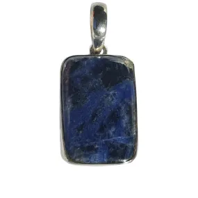 Blue Sodalite Pendant Necklace