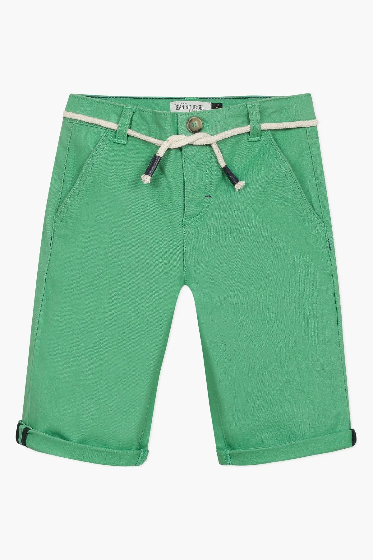 Boys Shorts Jean Bourget Chino - Green