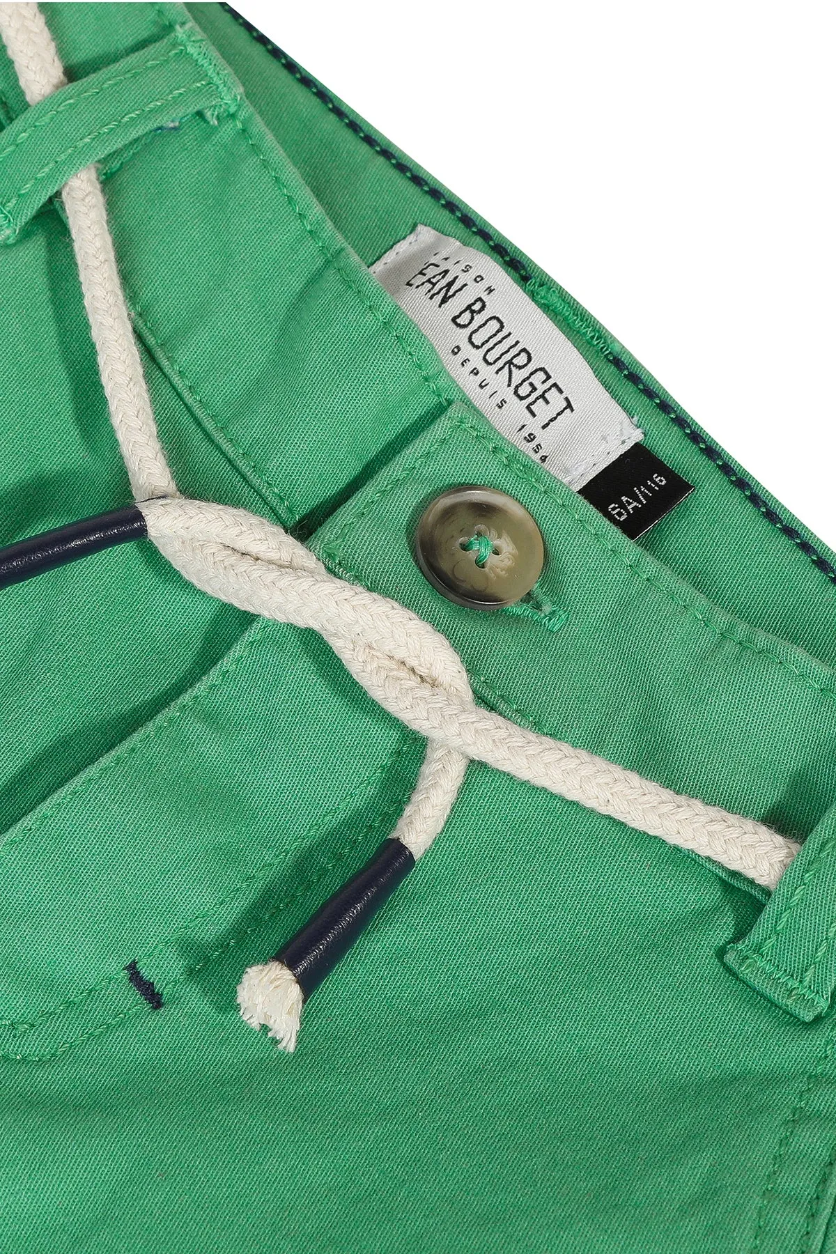 Boys Shorts Jean Bourget Chino - Green