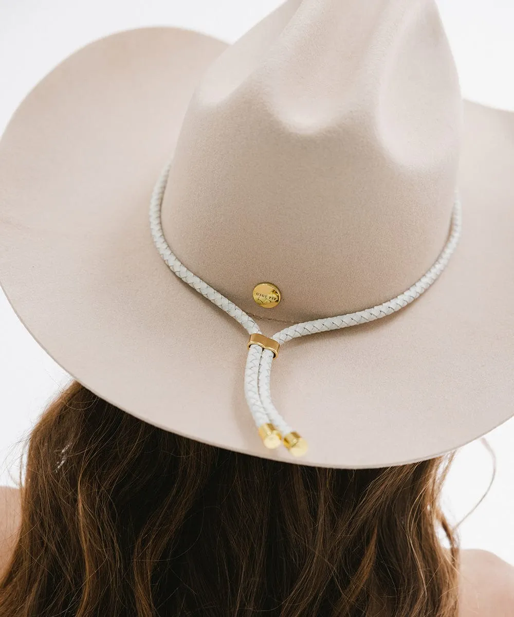 Braided Bolo Hat Band