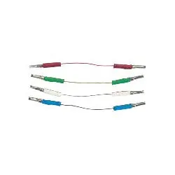 Cardas Audio Headshell Lead 34 AWG with Silver/Rhodium Plated Clips 1.5" (set of 4)