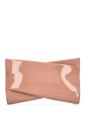 Christian Louboutin   Small Loubitwist patent clutch 