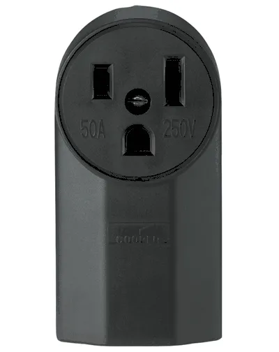 Cooper Primary Power Receptacle - 230 Volt NEMA 6.50R 1252