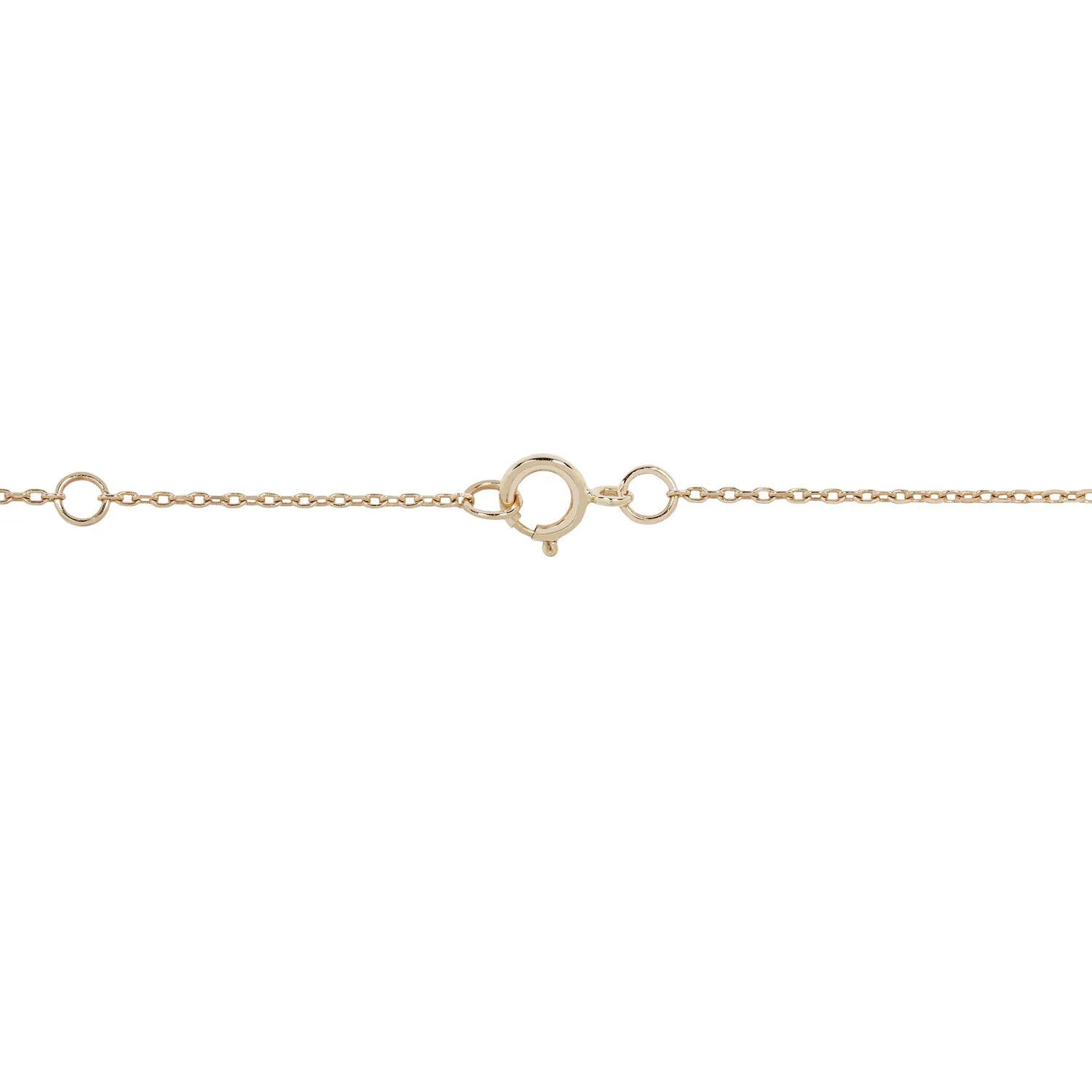 Dangling Diamond Line Necklace