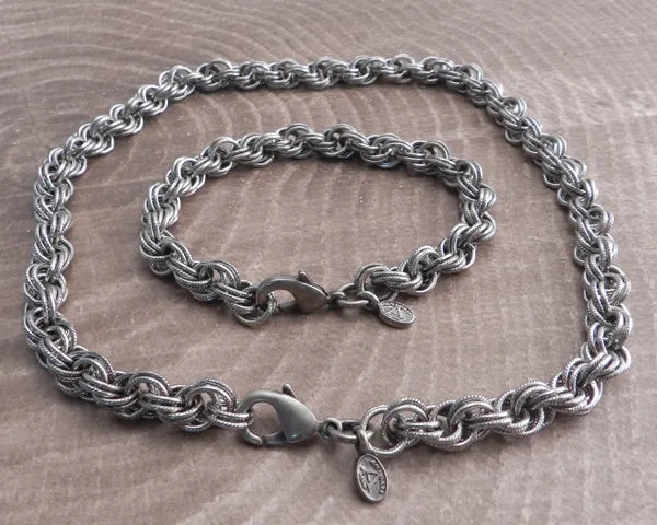 Double Rope Distressed Knight Hack Bracelet