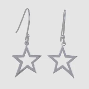 Duet star earrings