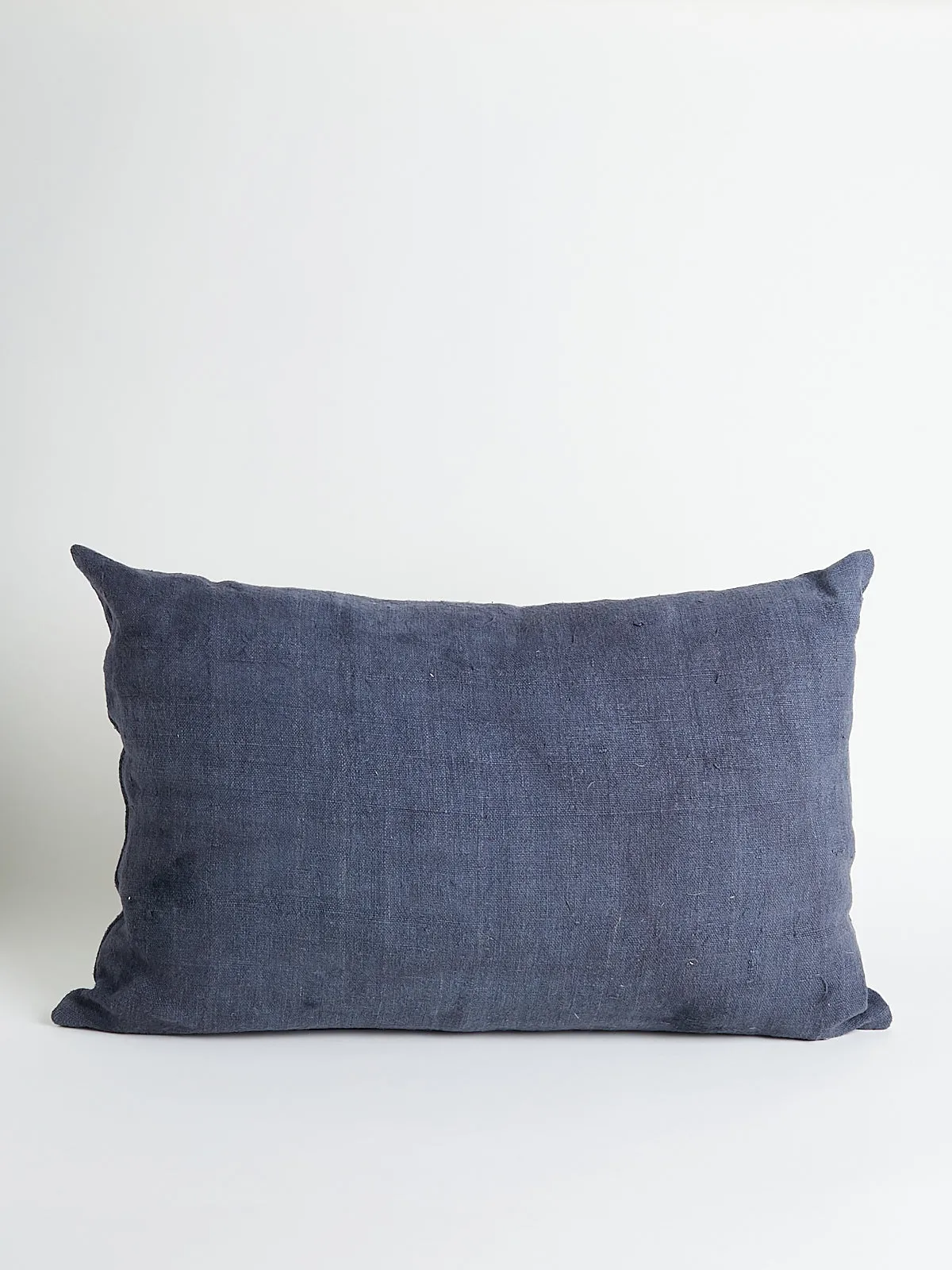 Embroidered Cushion in Blue