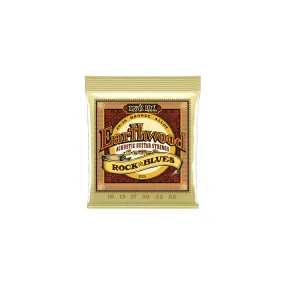 Ernie Ball 2008 Earthwood Acoustic Guitar Strings 80/20 Bronze Rock & Blues 10-52