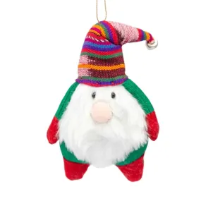 Festive Felt Gnome Ornament