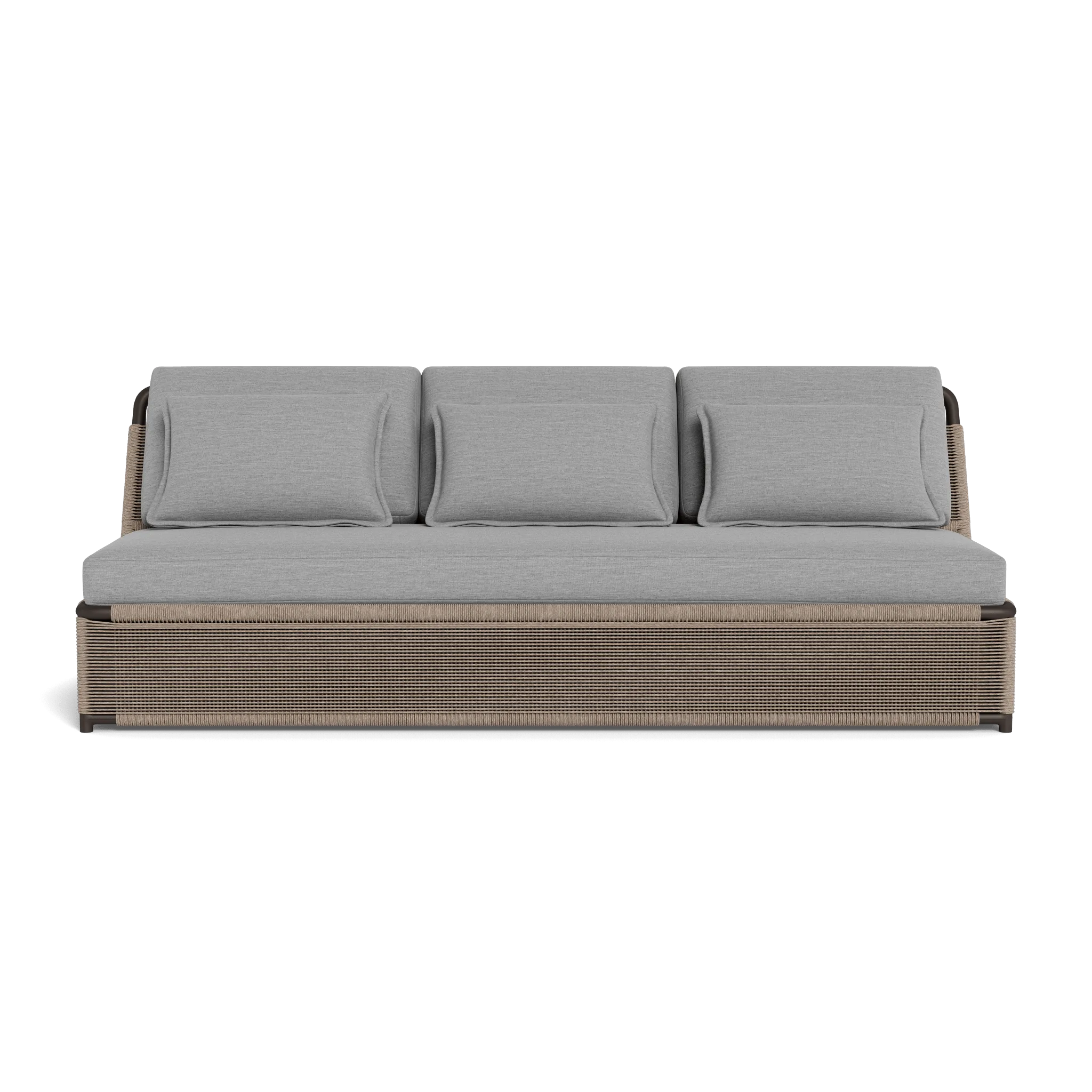 FORMENTERA 3 SEAT ARMLESS SOFA