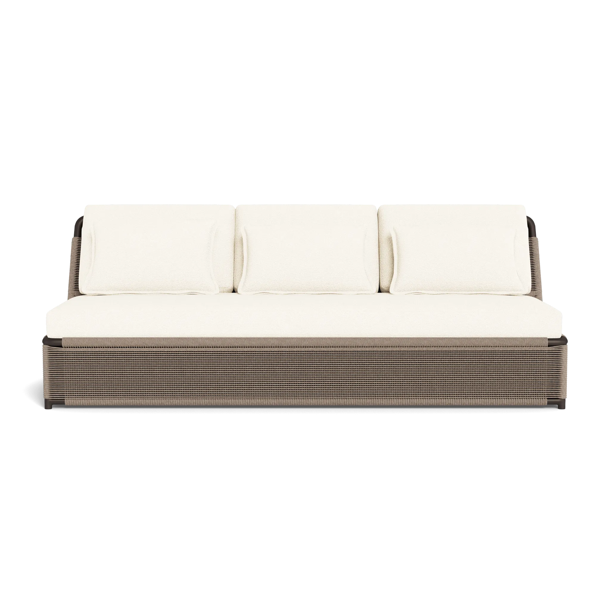 FORMENTERA 3 SEAT ARMLESS SOFA