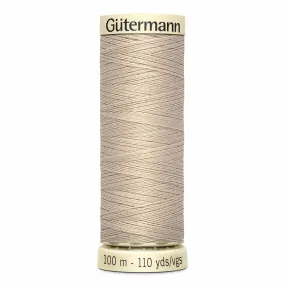 Gutermann Polyester Thread 100m #506 Sand