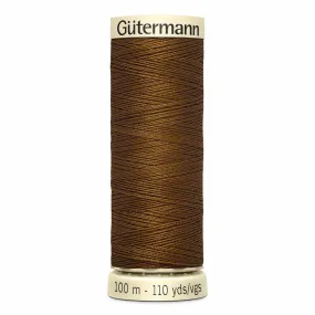 Gutermann Polyester Thread 100m #553 Mink Brown