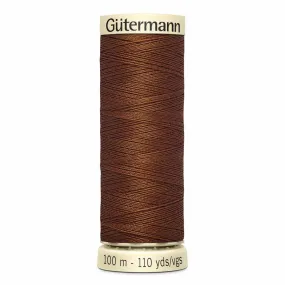 Gutermann Polyester Thread 100m #554 Cinnamon Brown