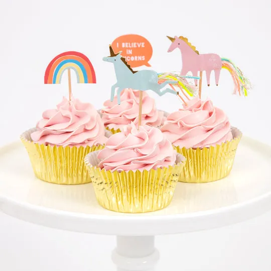 I Believe In Unicorns Cupcake Kit