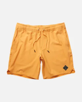 Lowtide Orange Elastic Boardshort