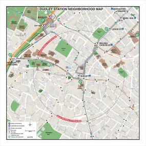 MBTA Dudley Station Neighborhood Map (Jul. 2012)