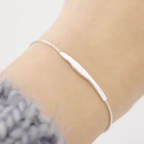 Organic Bracelet - Silver