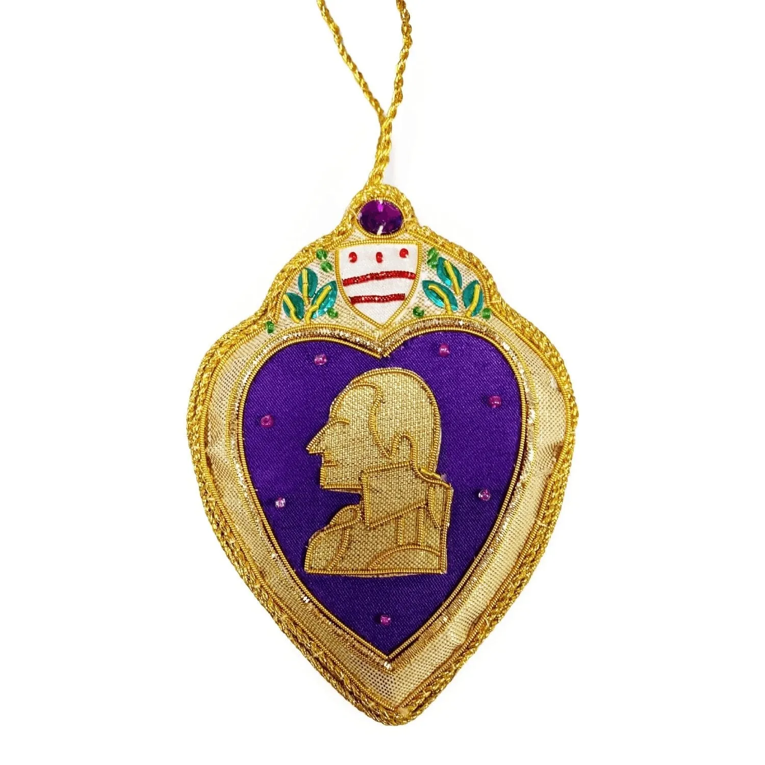 Purple Heart Ornament