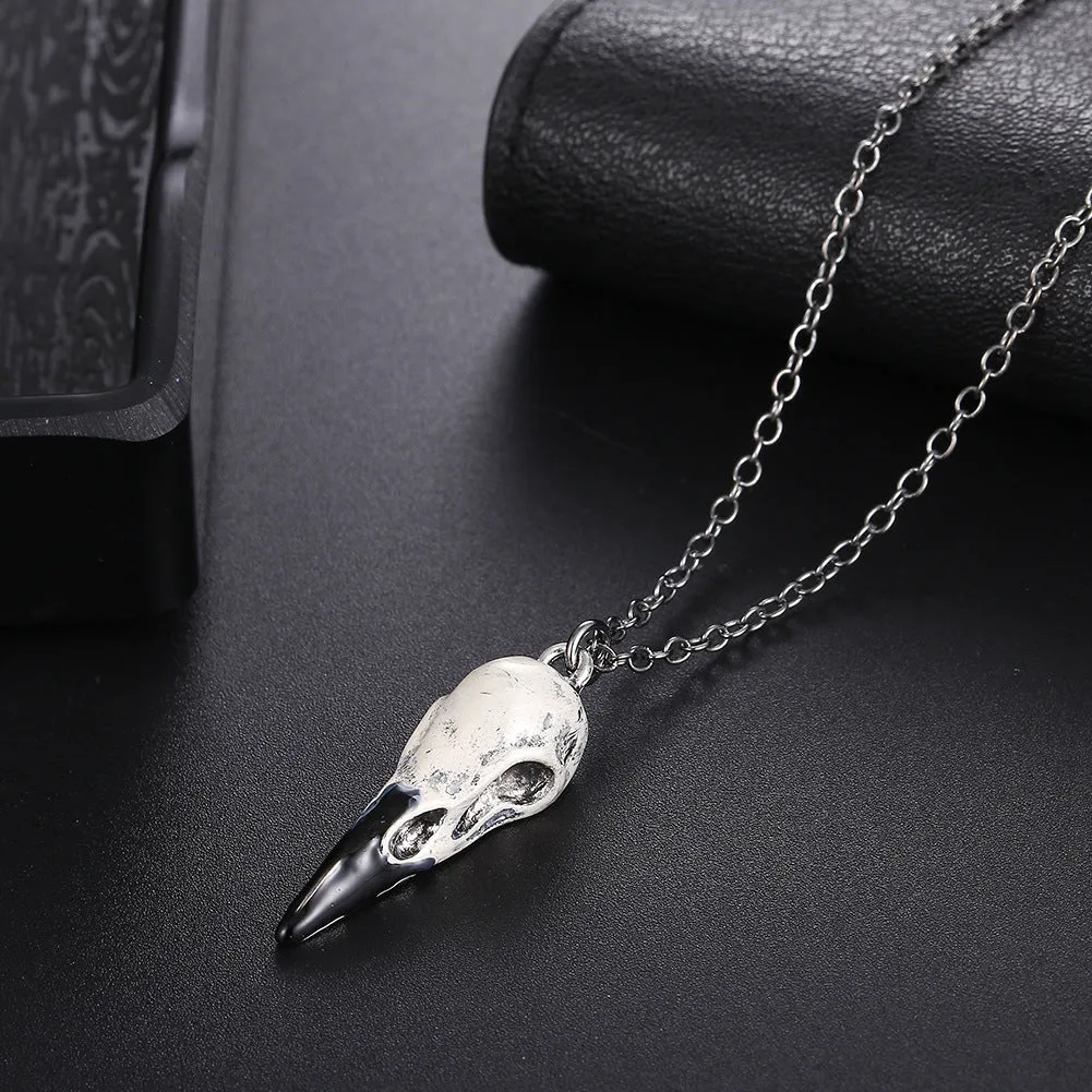 Raven Pendant Necklace