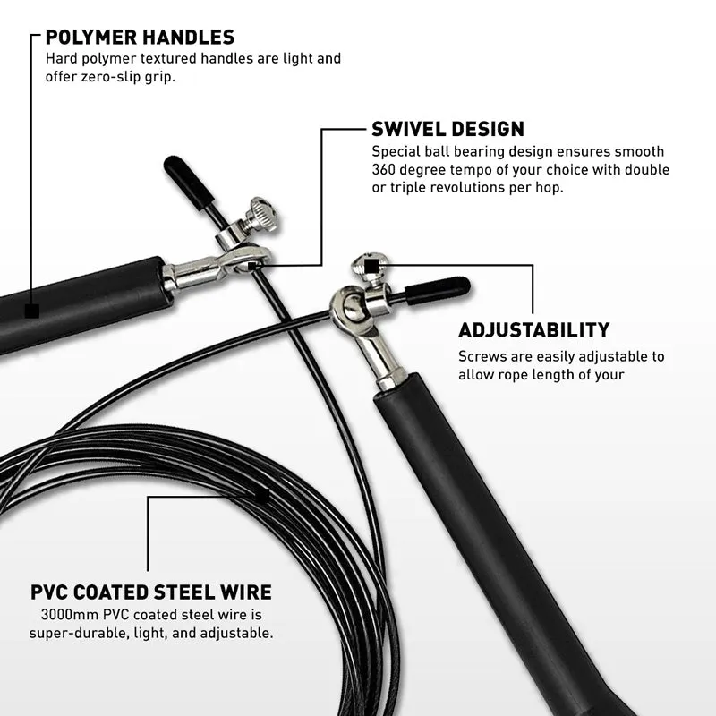 RDX C5 Adjustable Skipping Rope