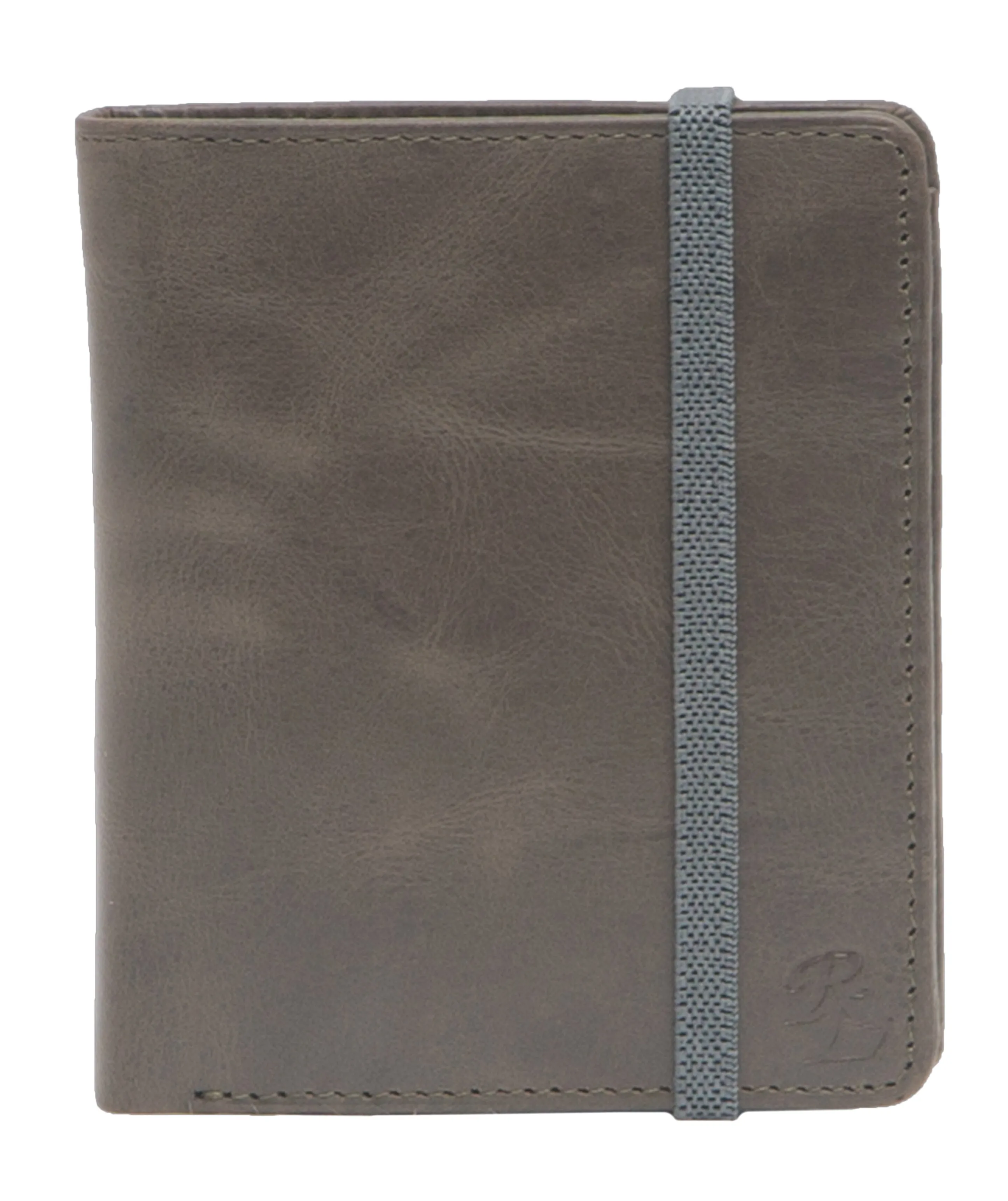 RL Vertical Elastic Leather Wallet