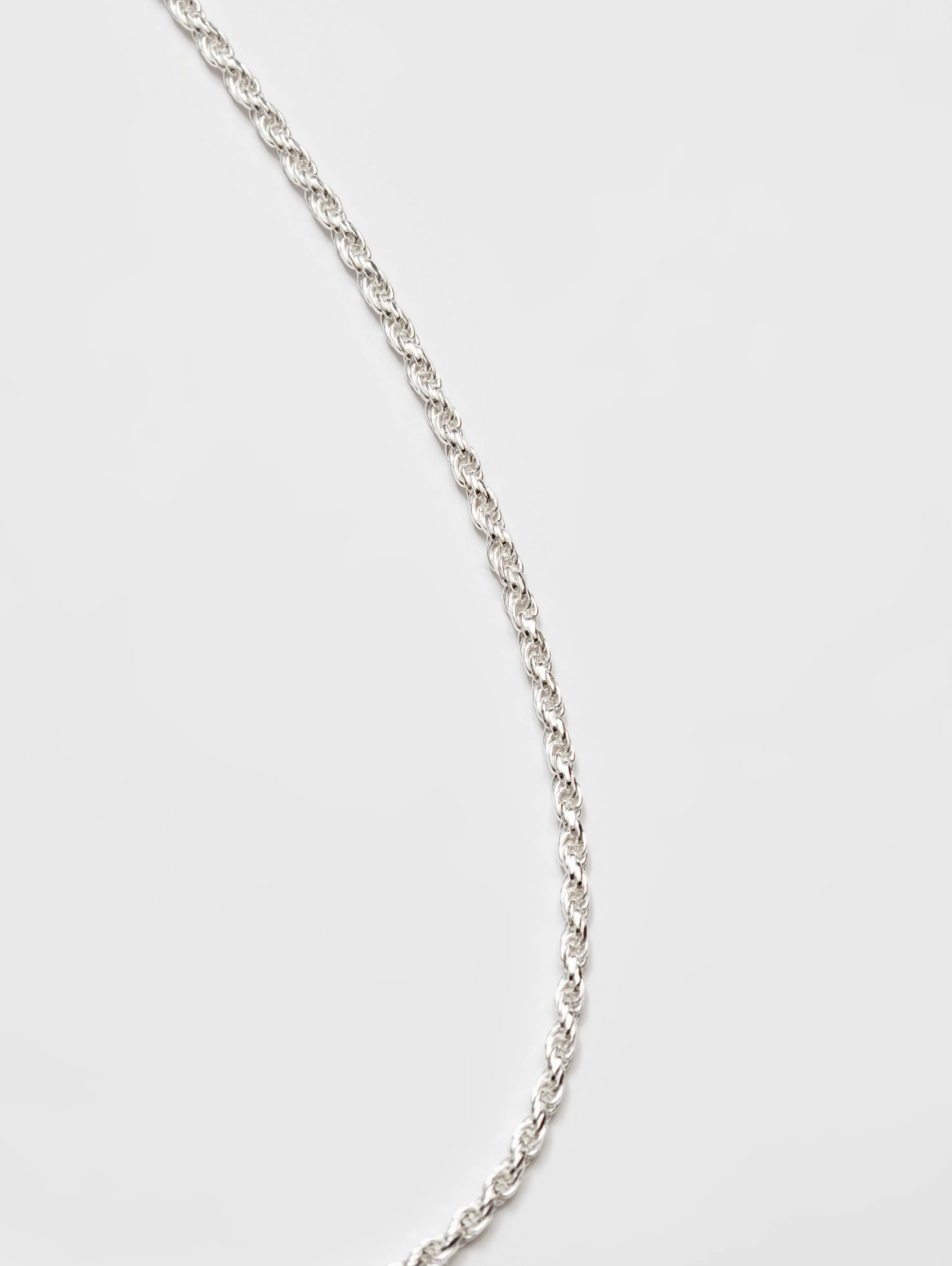 Rope Chain in Sterling Silver